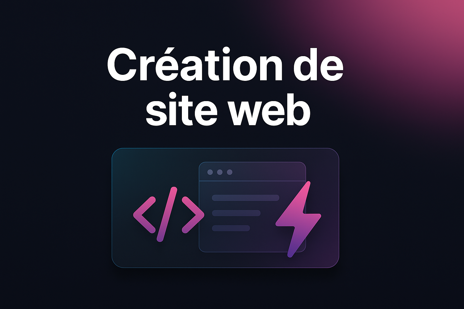 Création de sites web rapides et SEO-friendly à Bruxelles